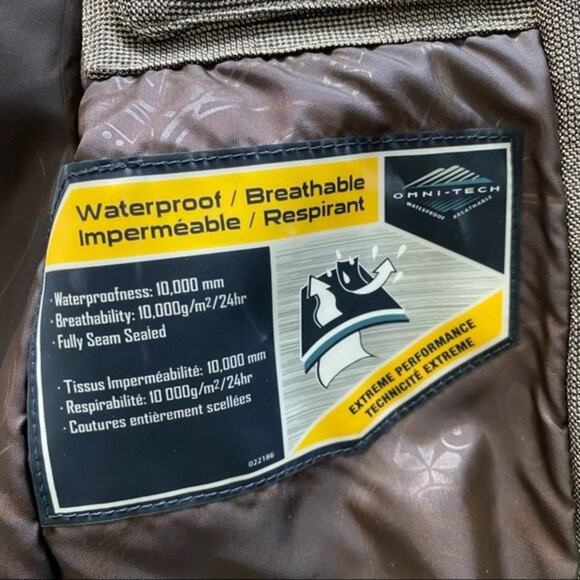 Columbia Titanium Waterproof Belted Jacket with Detachable Hood Size S - Picture 11 of 14